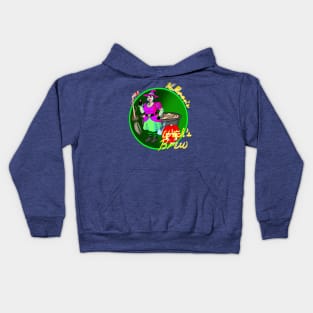 Halloran's Witch's Brew Cute Canadian Witch Variant Kids Hoodie